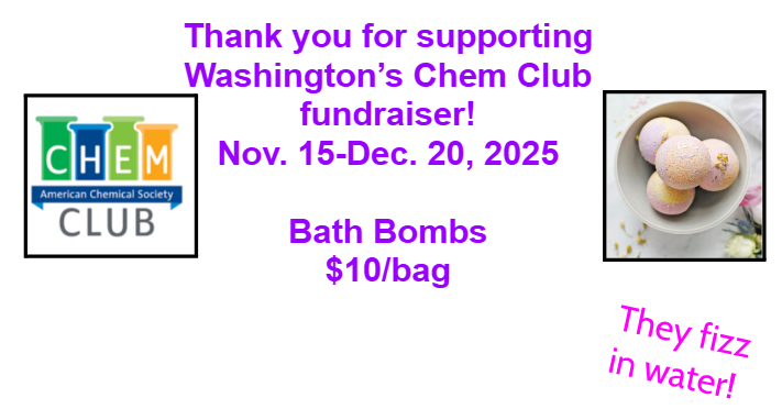 Chem Club Fundraiser