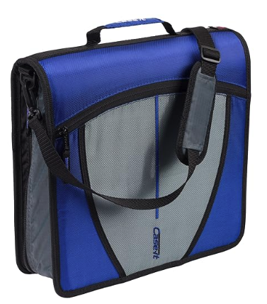 Case-it Mighty Zip Tab Zipper Binder